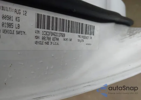 2013 Dodge Dart Sxt from USA, damaged, VIN 1C3CDFBA6DD137828